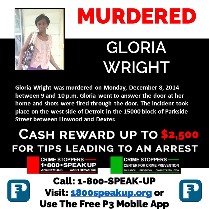 Gloria Wright flyer