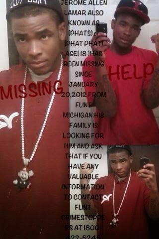 jerome lamar missing person