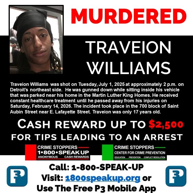 Traveion Williams flyer