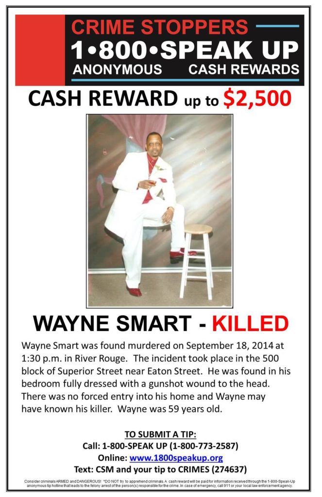 Wayne Smart Homicide 2014 River Rouge